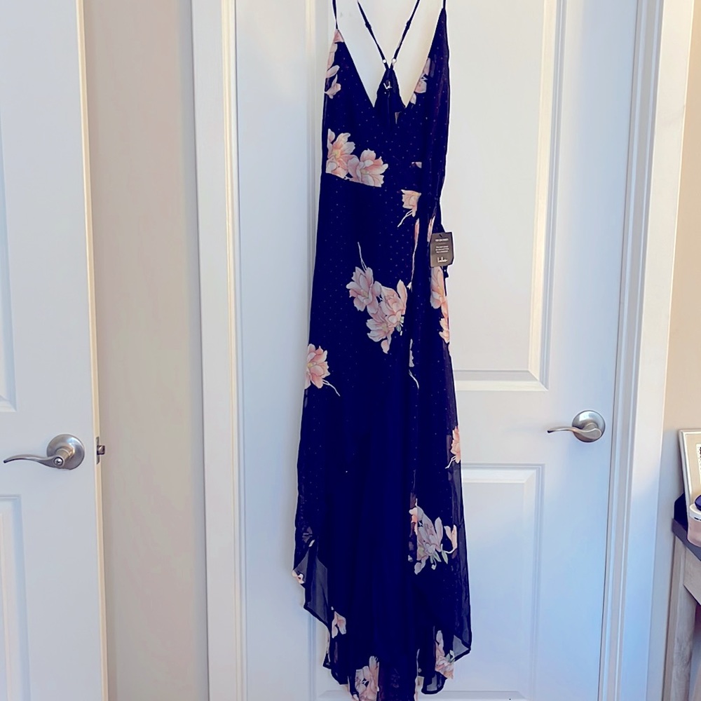 Lulu’s Floral Wrap Dress